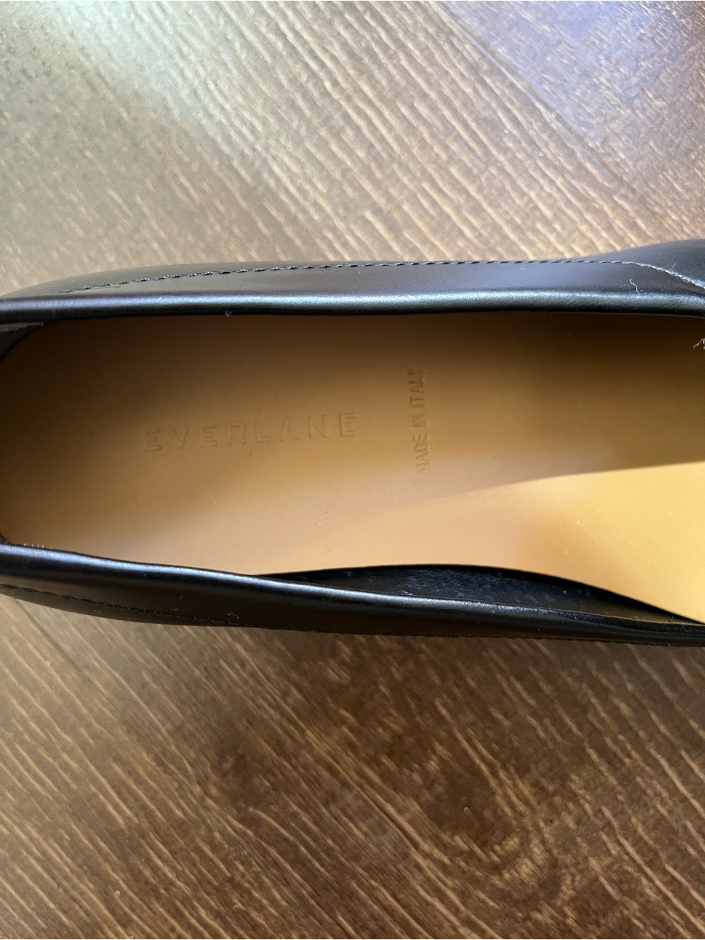 NWT Everlane the modern leather loafer black size 9.5 - Picture 4 of 7